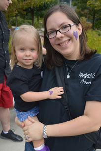 Rheagan and her mom 